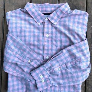 Men's Bonobos 2XL Prominent Fit Long 100% Cotton Button Down Shirt